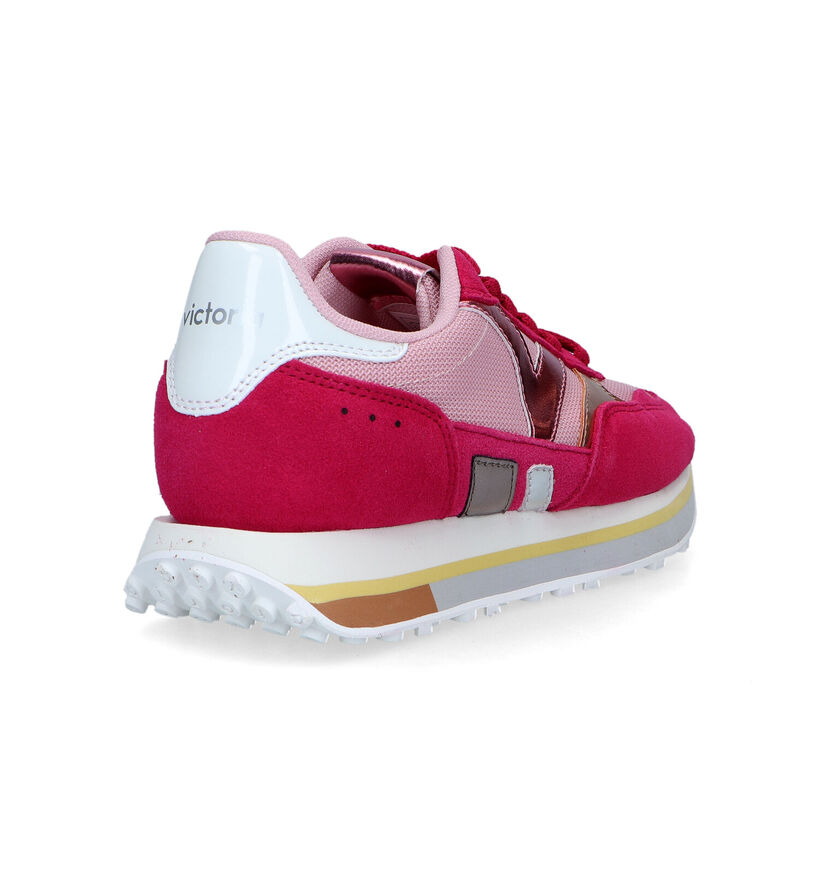 Victoria Fuchsia Sneakers voor dames (322595) - geschikt voor steunzolen