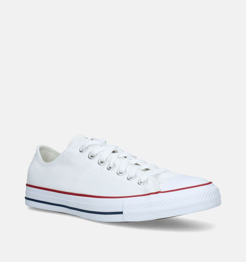 Converse Chuck Taylor All Star Baskets en Blanc pour hommes (335602)