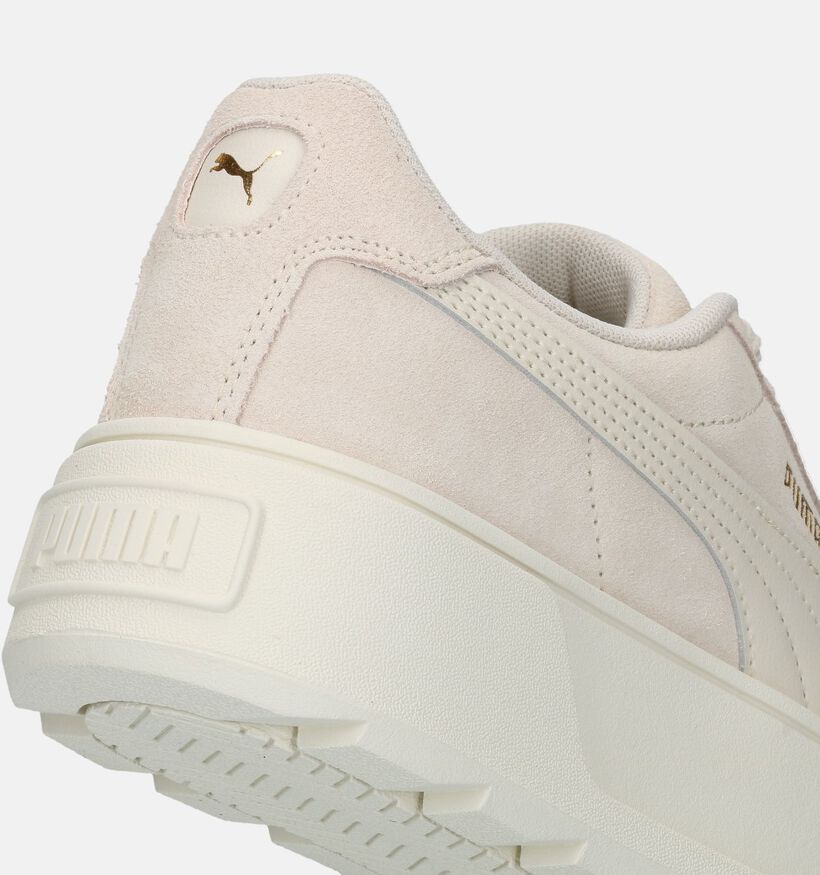 Puma Karmen Beige Sneakers voor dames (326421) - geschikt voor steunzolen