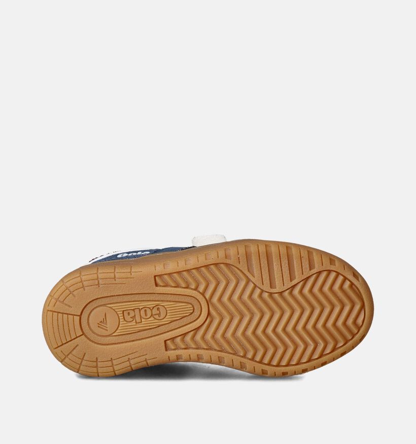 Gola Eagle Strap Chaussures à scratch en Blanc pour garçons (365535) - pour semelles orthopédiques