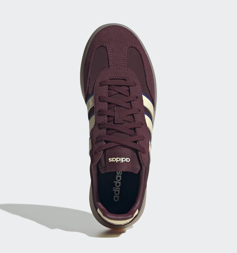 adidas Barreda Baskets sportives en Bordeaux pour femmes (359432) - pour semelles orthopédiques