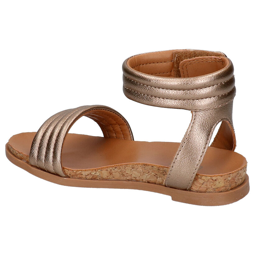 UGG Ethena Gouden Sandalen in kunstleer (267079)