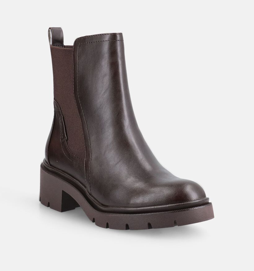 Tamaris Bottines Chelsea en Marron pour femmes (378949)