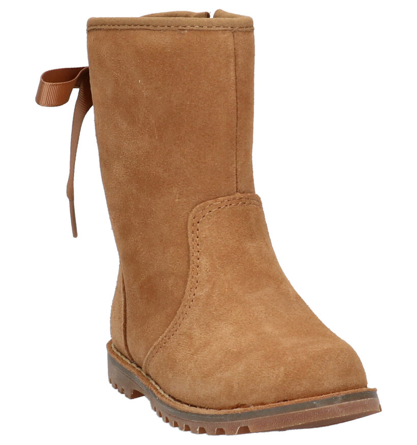 UGG Cognac Korte Laarzen in daim (254116)