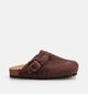 Scholl Camille Donkerbruine Slippers voor dames (381004)