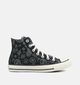 Converse Chuck Taylor All Stars Paisley Baskets en Noir pour femmes (376044) - pour semelles orthop&eacute;diques