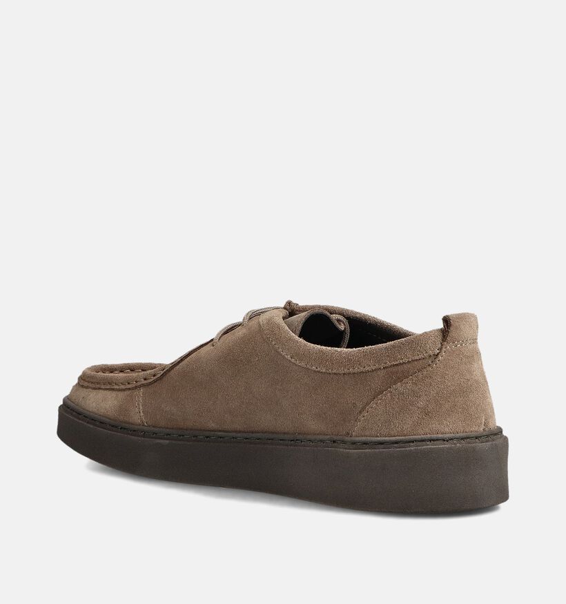 Via Borgo Donkerbruine Desert Boots Via Borgo Taupe Desert Boots voor heren (363296) - geschikt voor steunzolen