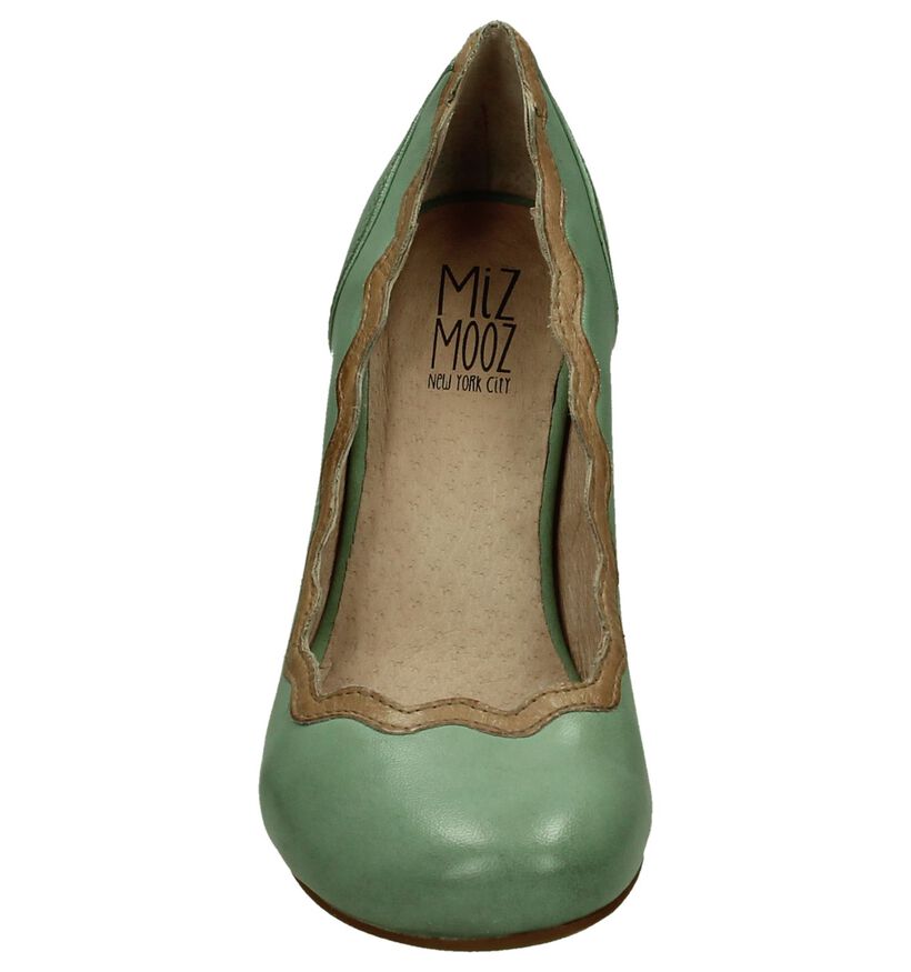 Miz Mooz Tess Munt Groen Pumps, , pdp