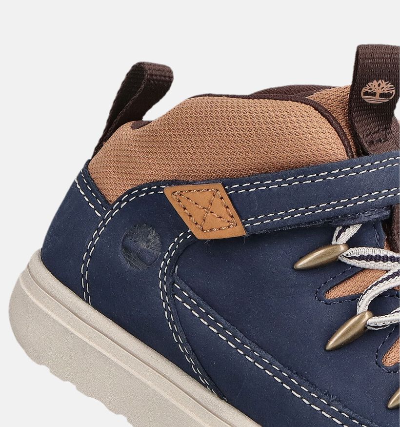 Timberland Lisbon Street Blauwe/Bruine Sneakers voor jongens (377376)