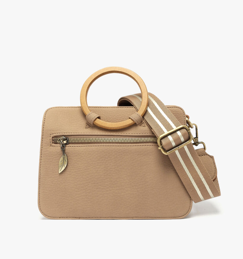 Woomen Camomille Pearl Lichtbruine Crossbodytas voor dames (370808)