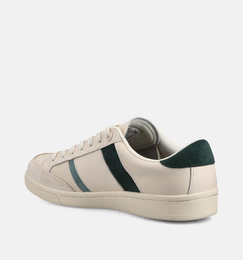 Fred Perry Ecru Veterschoenen voor heren (368923) - geschikt voor steunzolen