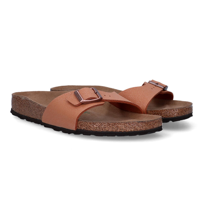 Birkenstock Madrid Bruine Slippers voor dames (322645)