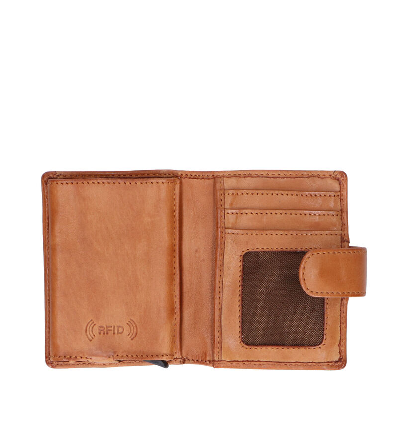 Bear Design Porte-cartes en Noir pour hommes (350748)