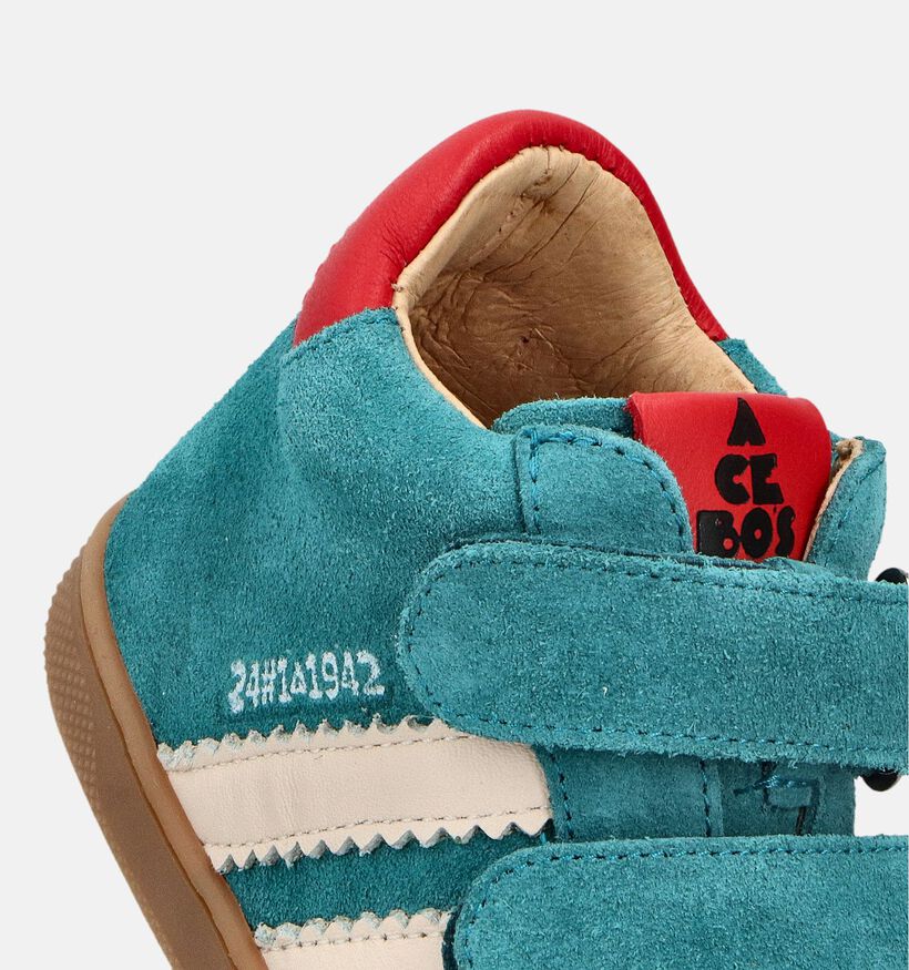 Acebos Chaussures hautes en Vert pour filles, garçons (364653) - pour semelles orthopédiques