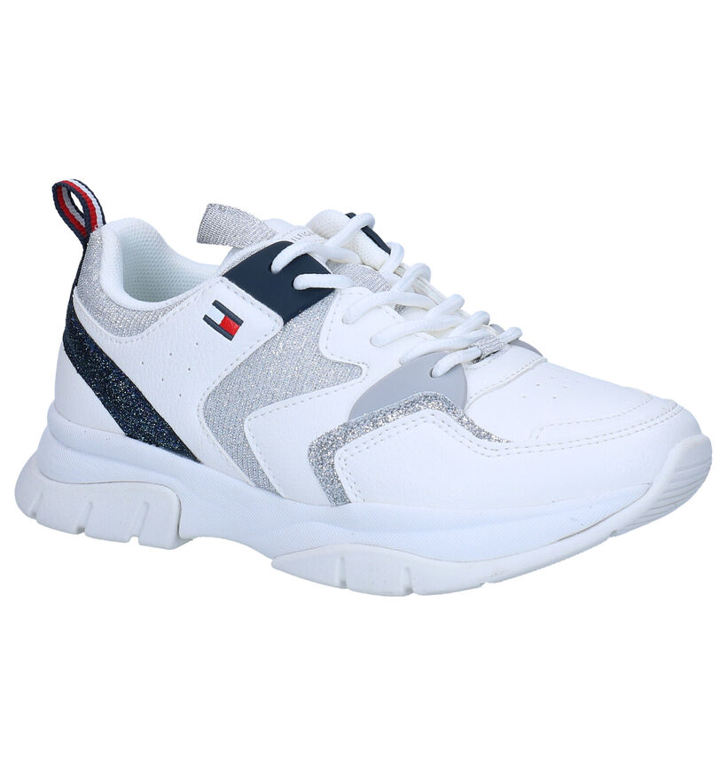 Tommy Hilfiger Witte Sneakers in kunstleer (285689)