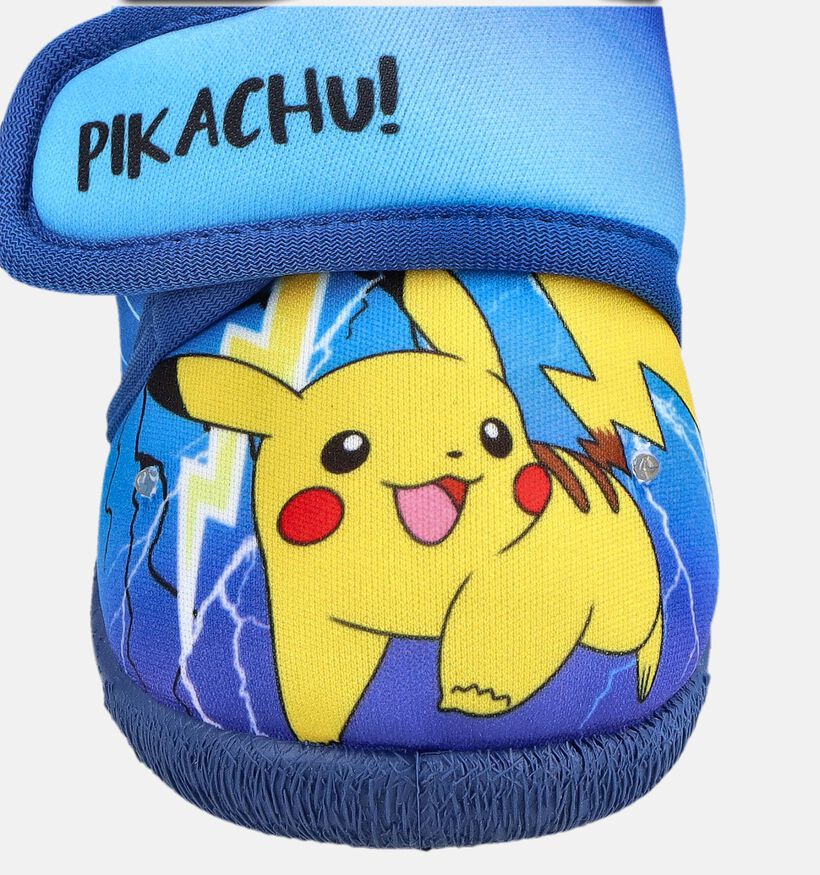 Pok&eacute;mon Pikachu Pantoufles en Bleu/Jaune pour filles, gar&ccedil;ons (381160)