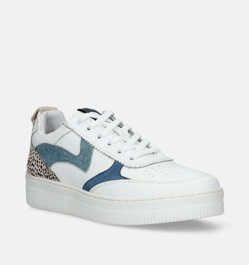 Maruti Mave Witte Sneakers voor dames (337942) - geschikt voor steunzolen