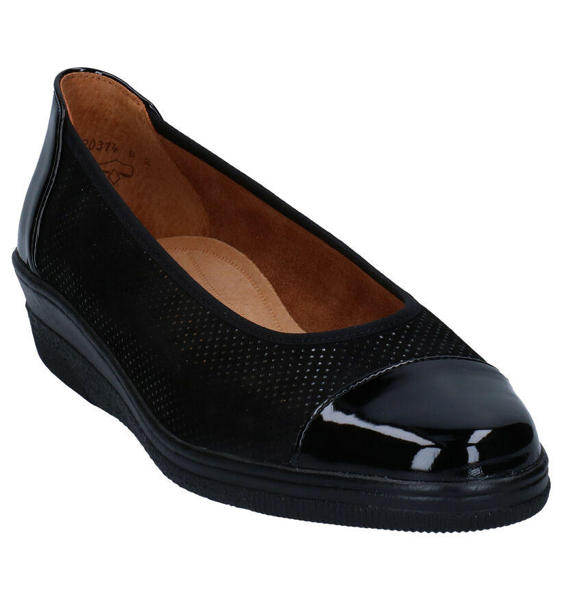 Gabor Zwarte Ballerines en Noir en cuir (282291)