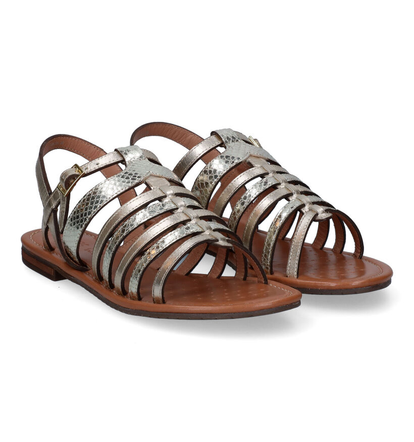 Geox Sozy Gouden Sandalen voor dames (303531)