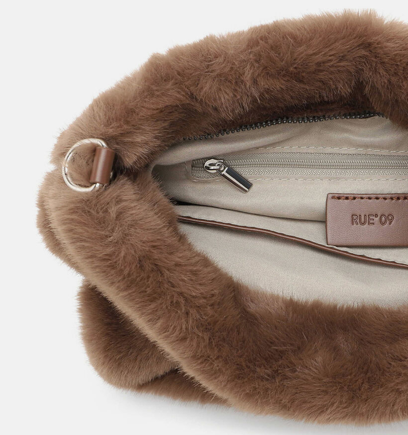 Emily & Noah Grasse Rue 09 Donkerbruine Crossbodytas voor dames (378880)