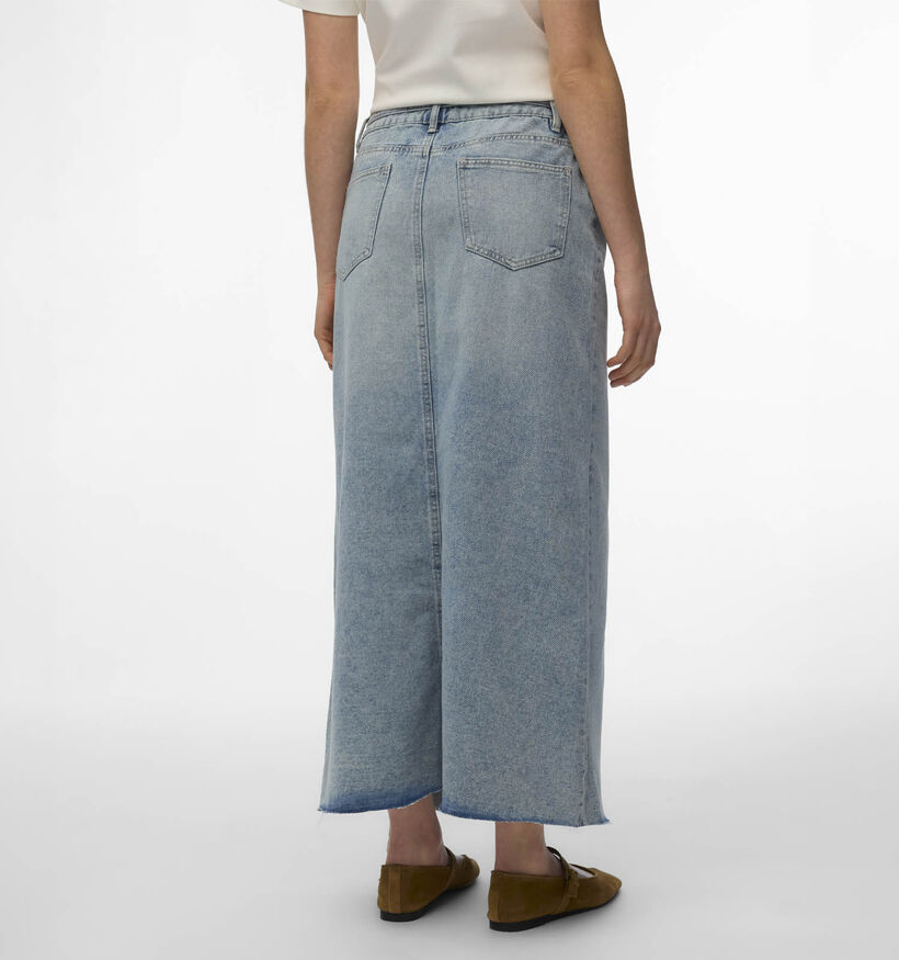 Vero Moda Wien Long Belt Jupe en Bleu pour femmes (367154)