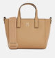 Tommy Hilfiger Soft Logo Mini Tote Sac à main en Camel pour femmes (349981)