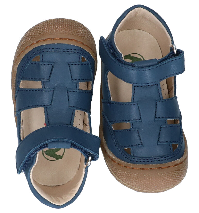 Naturino Wad Chaussures pour bébé en Bleu pour garçons (307735) - pour semelles orthopédiques