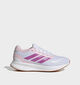 adidas Runfalcon 5 Witte/Roze Sneakers voor meisjes (372647) - geschikt voor steunzolen