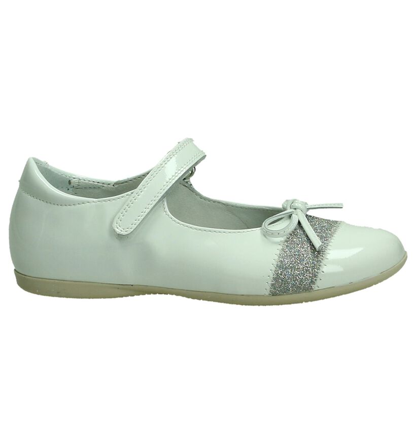 Beberlis Ballerines en Blanc en cuir (194599)