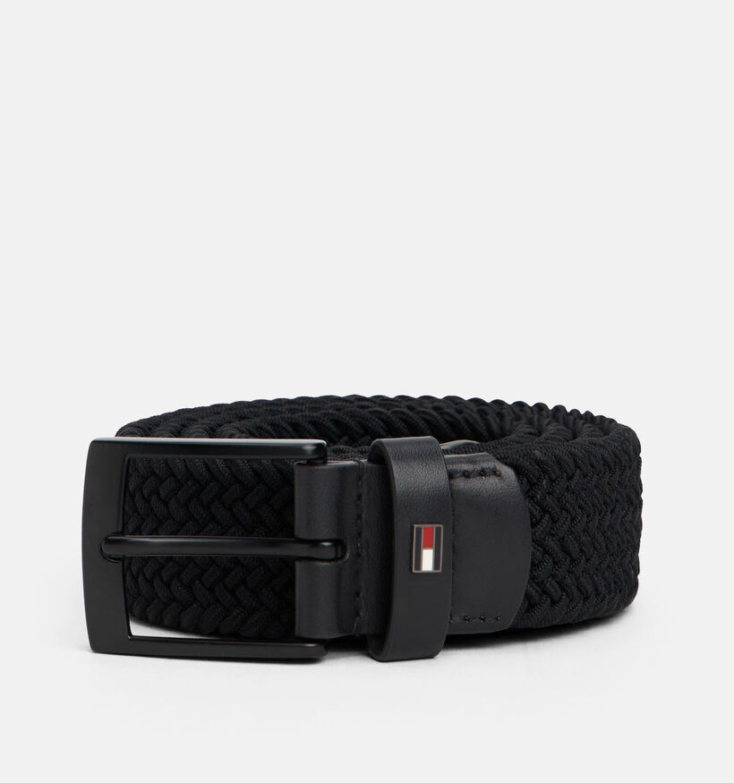 Tommy Hilfiger Adan 3.5 Elastic Zwarte Riem voor heren (369172)