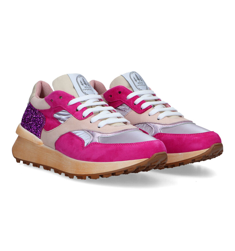 Hampton Bays Fuchsia Sneakers voor dames (324183) - geschikt voor steunzolen