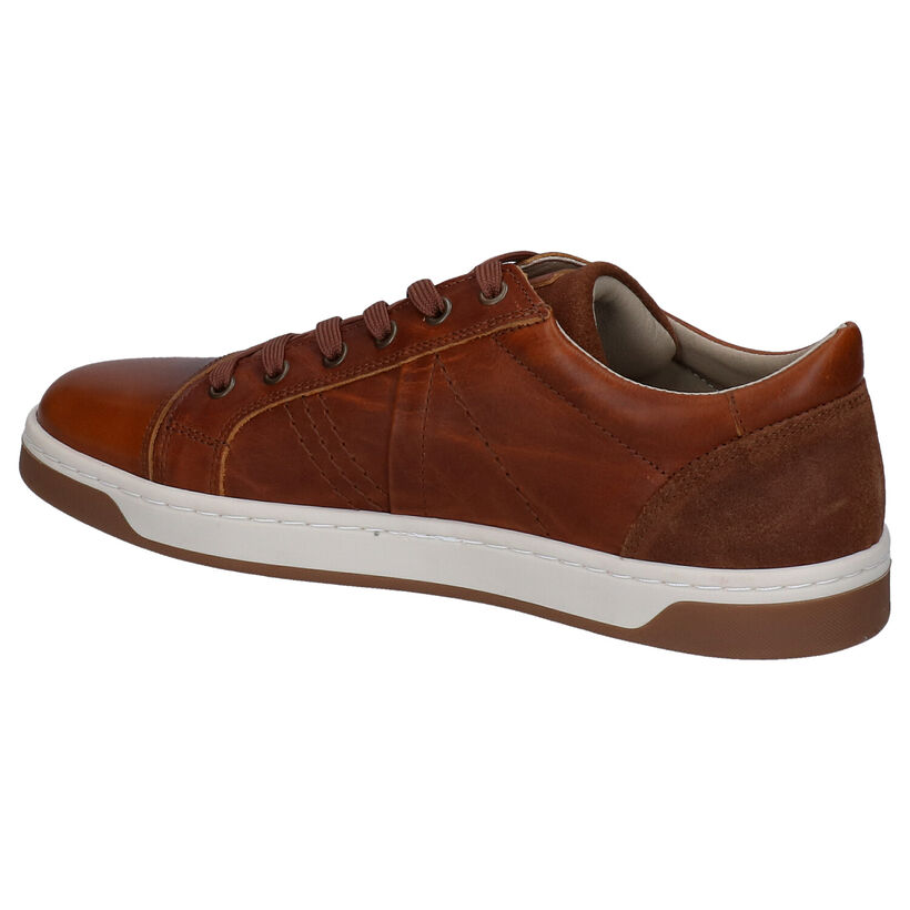 Bullboxer Cognac Veterschoenen in leer (281832)