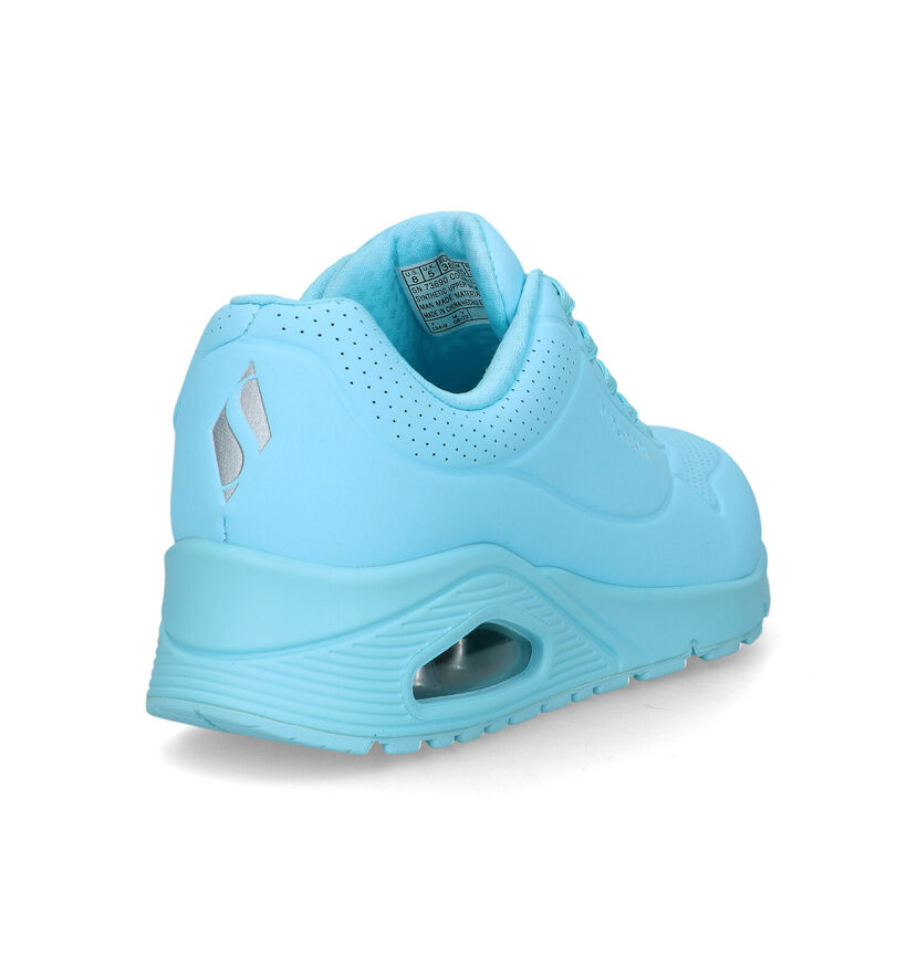 Skechers Uno Stand on Air Zwarte Sneakers voor dames (326235)