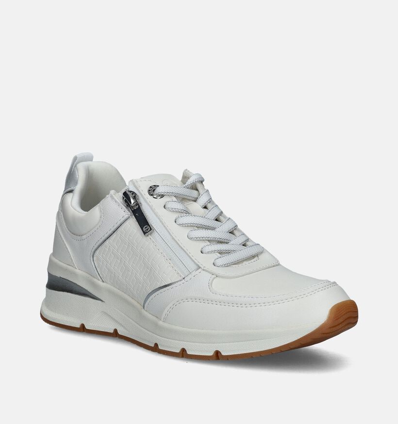 Tamaris Baskets casual en Blanc pour femmes (351518) - pour semelles orthopédiques