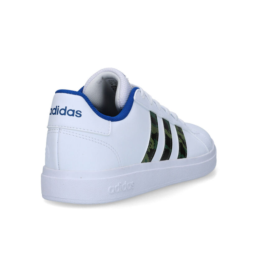 adidas Grand Court 2.0 Baskets en Blanc pour filles, garçons (324104)