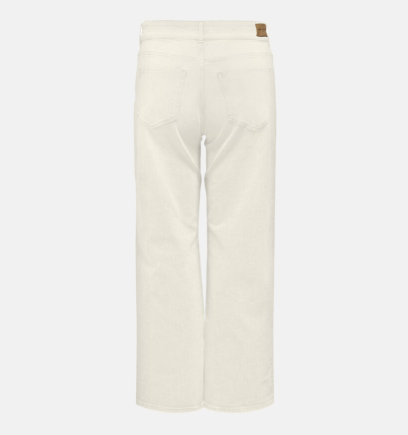 ONLY Carmakoma Ecru Wide Leg Jeansbroek voor dames (374880)