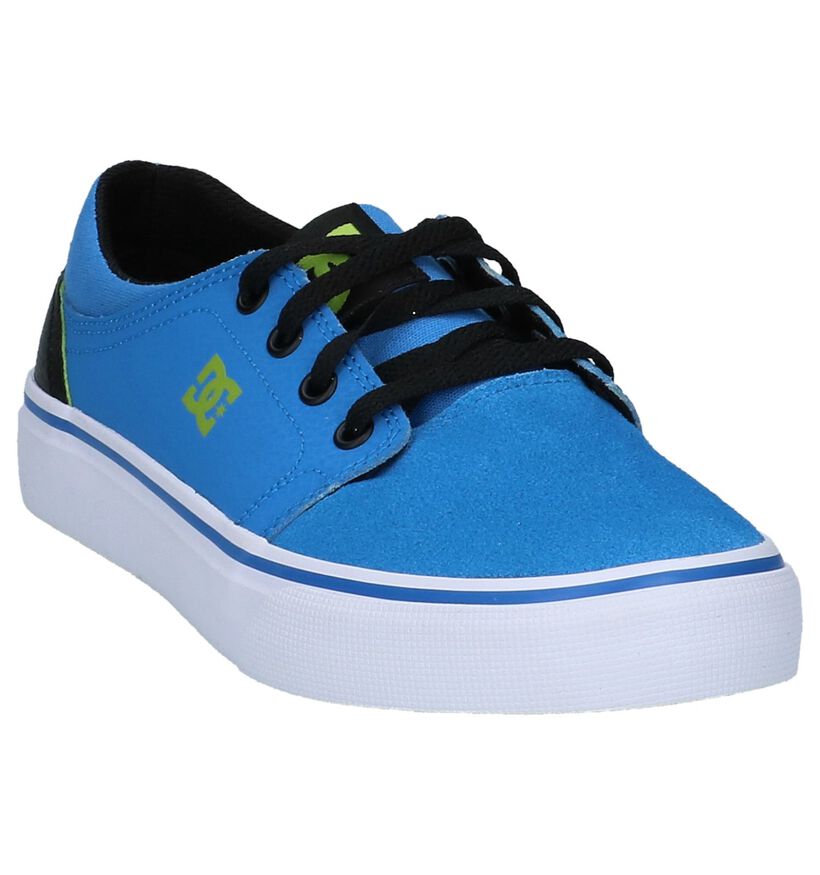 DC Shoes Skate sneakers en Bleu en textile (210559)