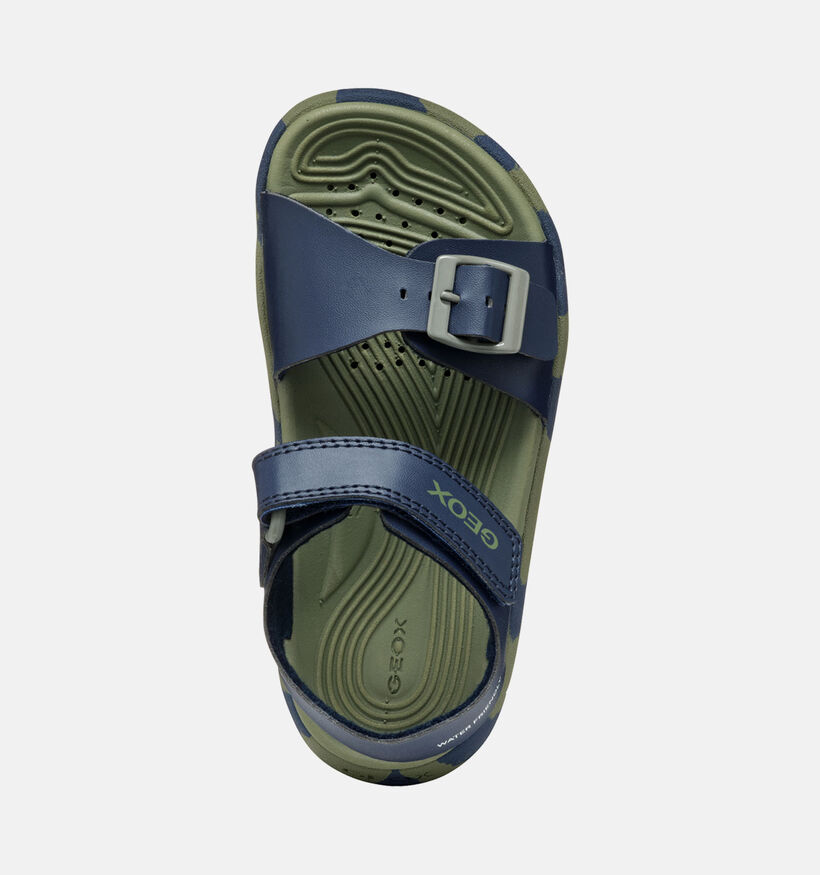 Geox Fusbetto Sandales en Bleu pour garçons (356388)
