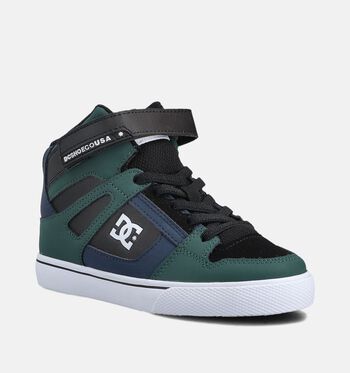 DC Shoes Pure Baskets Cognac/Vert/Gris