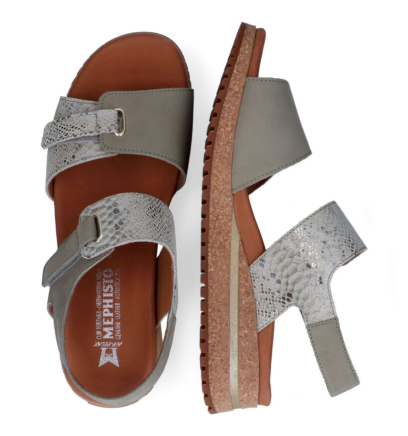 Mephisto Jade Taupe Sandalen in nubuck (306954)