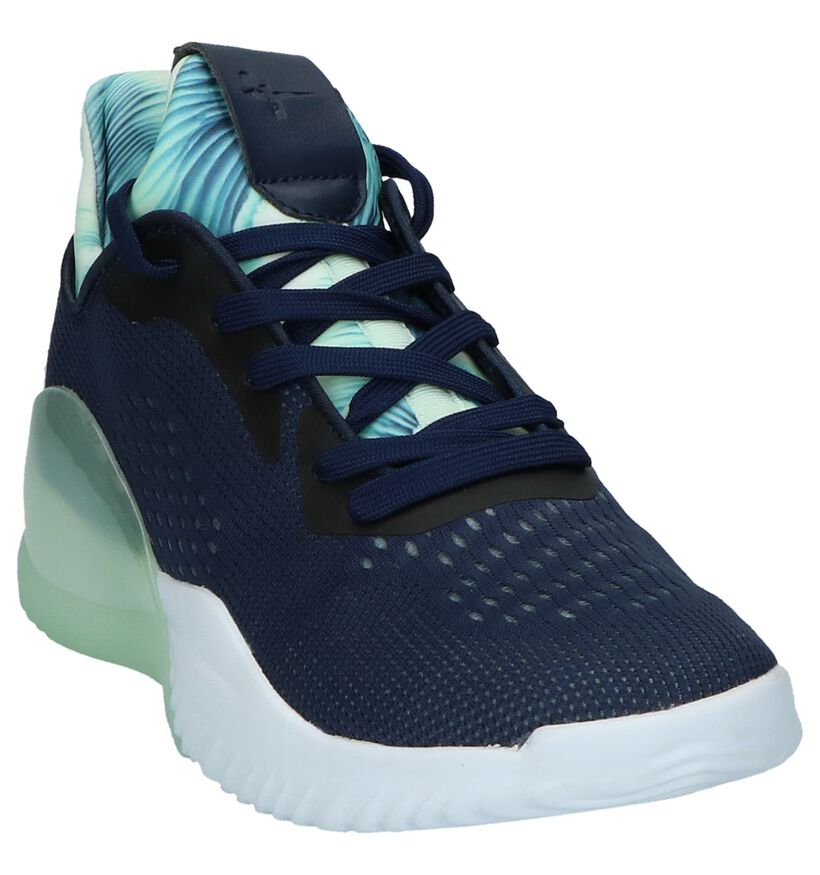 Tamaris Baskets basses en Bleu foncé en textile (214224)