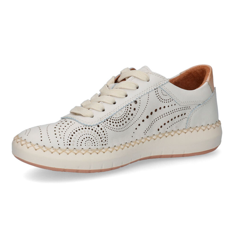 Pikolinos Mesina Ecru Veterschoenen voor dames (308101)