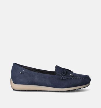 Mocassins blauw