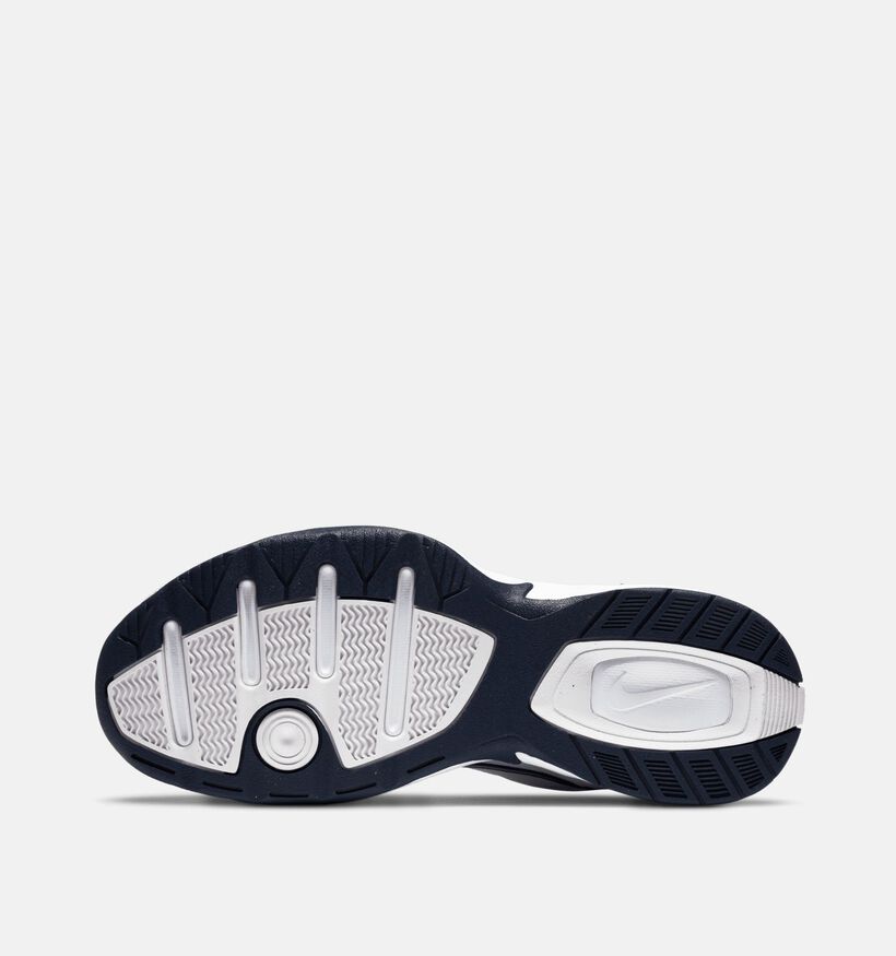 Nike Air Monarch Baskets basses en Blanc pour hommes (376109)