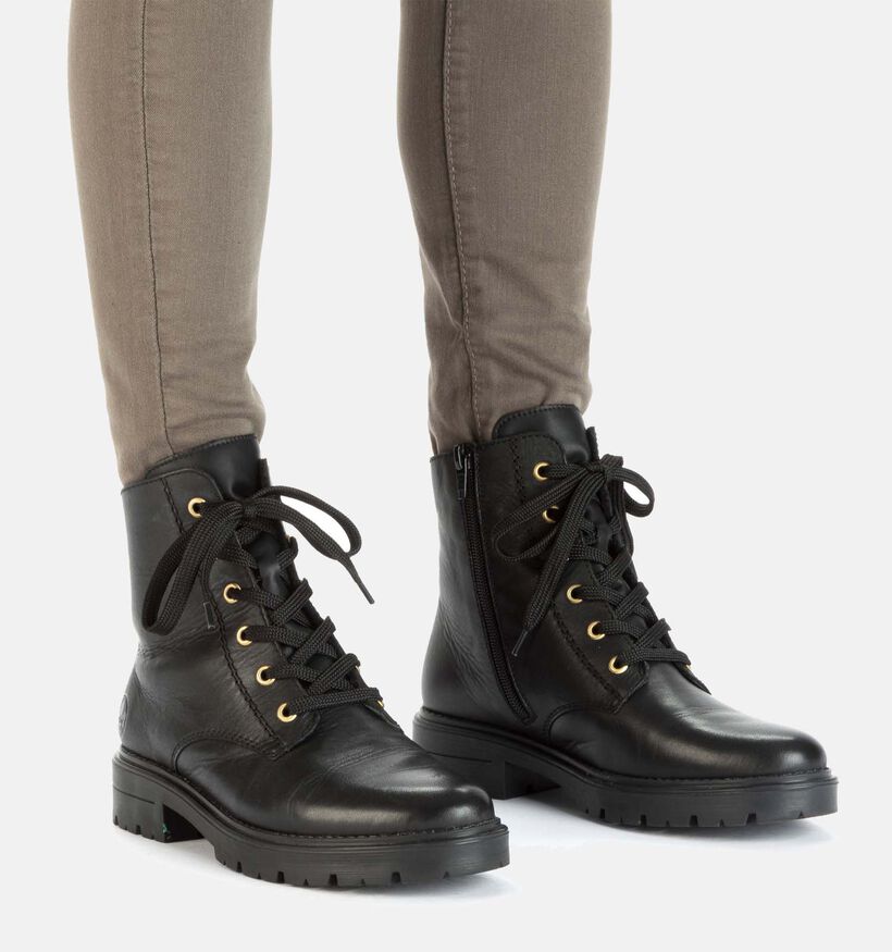 Rieker Zwarte Bottines voor dames (347427)