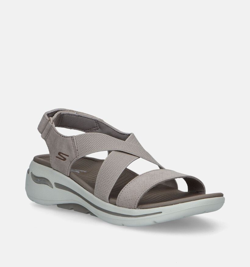 Skechers Go Walk Arch Fit Treasured Blauwe Sandalen voor dames (354728)