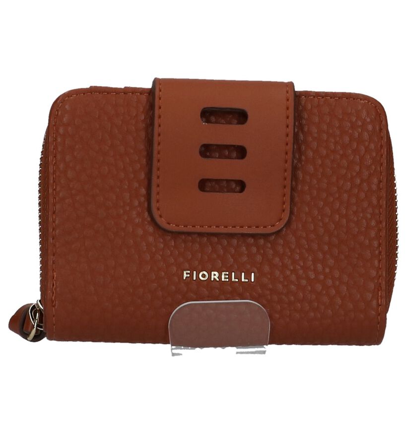 Cognac Overslagportefeuille Fiorelli Reese in kunstleer (226886)