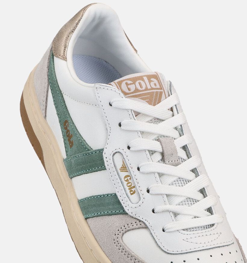 Gola Witte Veterschoenen voor dames (368316) - geschikt voor steunzolen