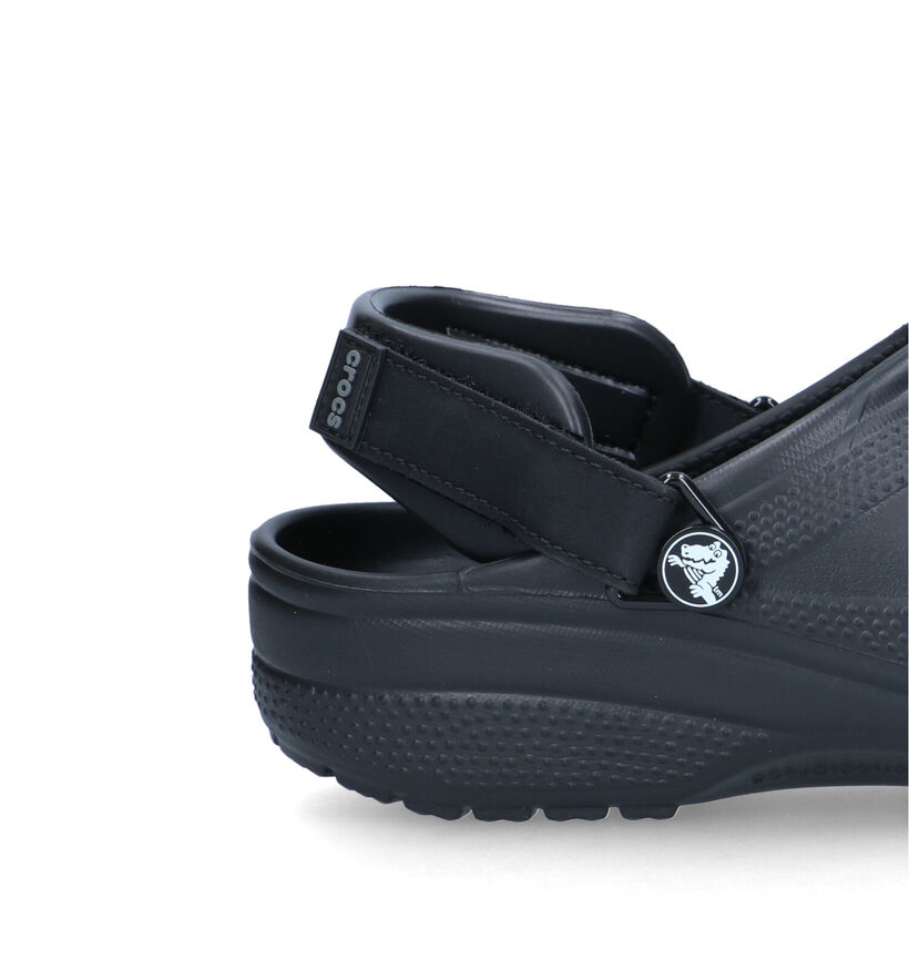 Crocs Yukon Vista Zwarte Slippers in kunststof (324173)