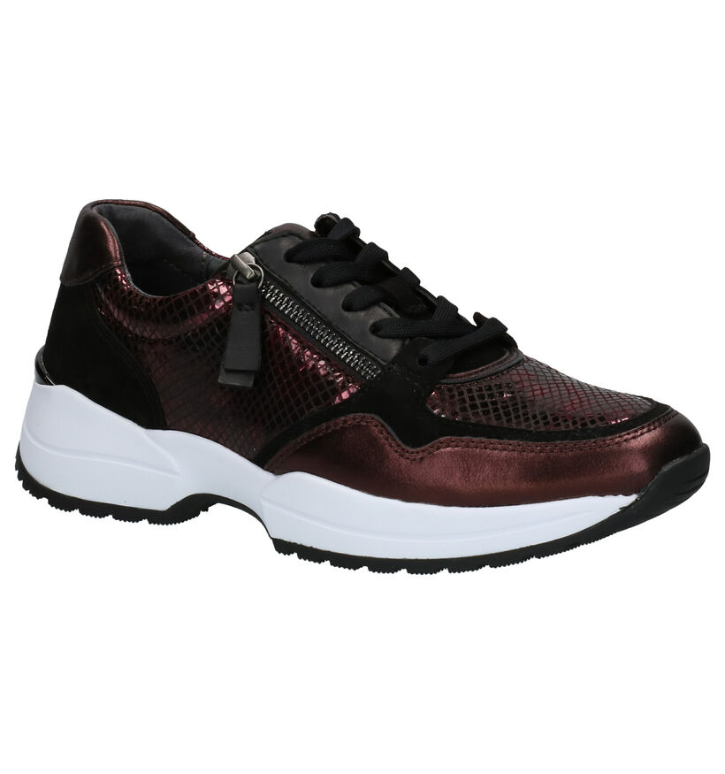 Gabor Comfort Chaussures basses en Rose en cuir (260089)
